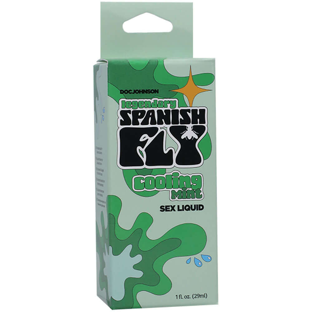 Spanish Fly Sex Liquid - Cooling Mint - Aphrodisiac Enhancer - 29 ml Bottle
